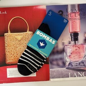 NWT Bombas Men or Women's Quarter Socks Medium